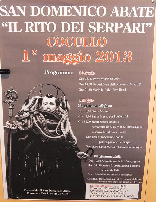 San Domenico Abate "Il rito dei serpari"