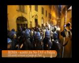 Roma, scontri tra polizia e No-Tav