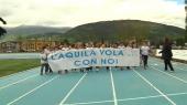 L'Aquila vola con noi: inaugurato campo di atletica