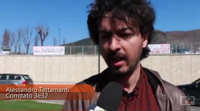 Striscioni a L'Aquila contro la commissione Grandi Rischi