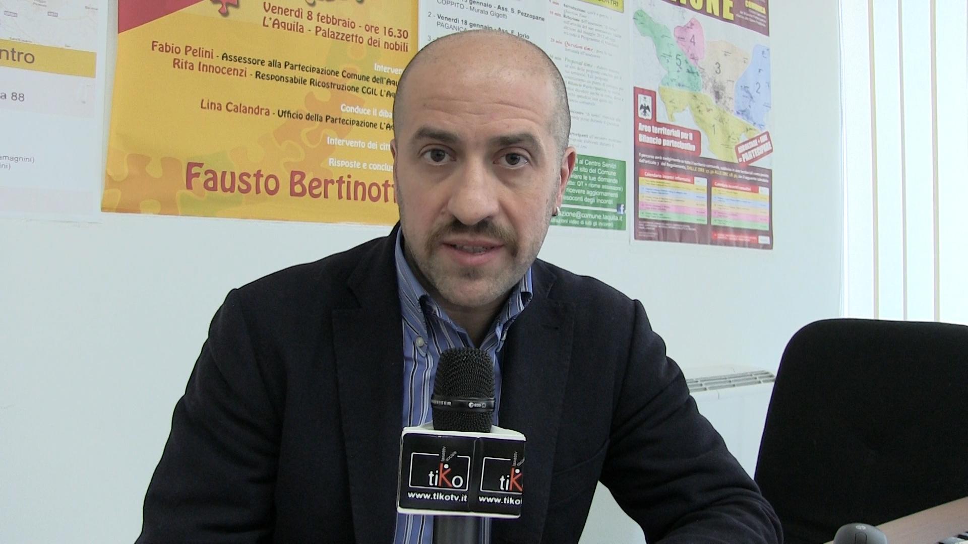 Urban Center, Pelini: Superare vieto politicismo