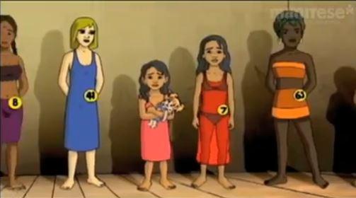 Red leaves falling, un cartone animato contro la tratta e gli abusi sessuali