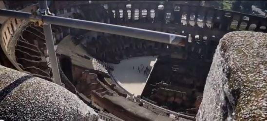Il Colosseo rivela i suoi colori