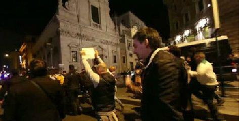 Corteo Movimento 5 Stelle contro reielezione Napolitano