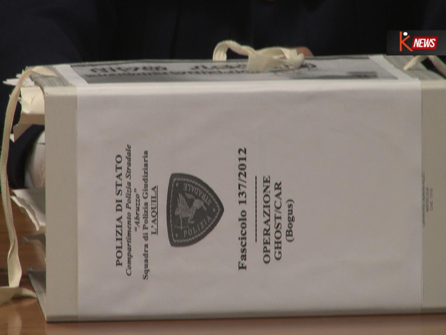 Intestazione fittizia di veicoli, Abruzzo al quinto posto in Italia