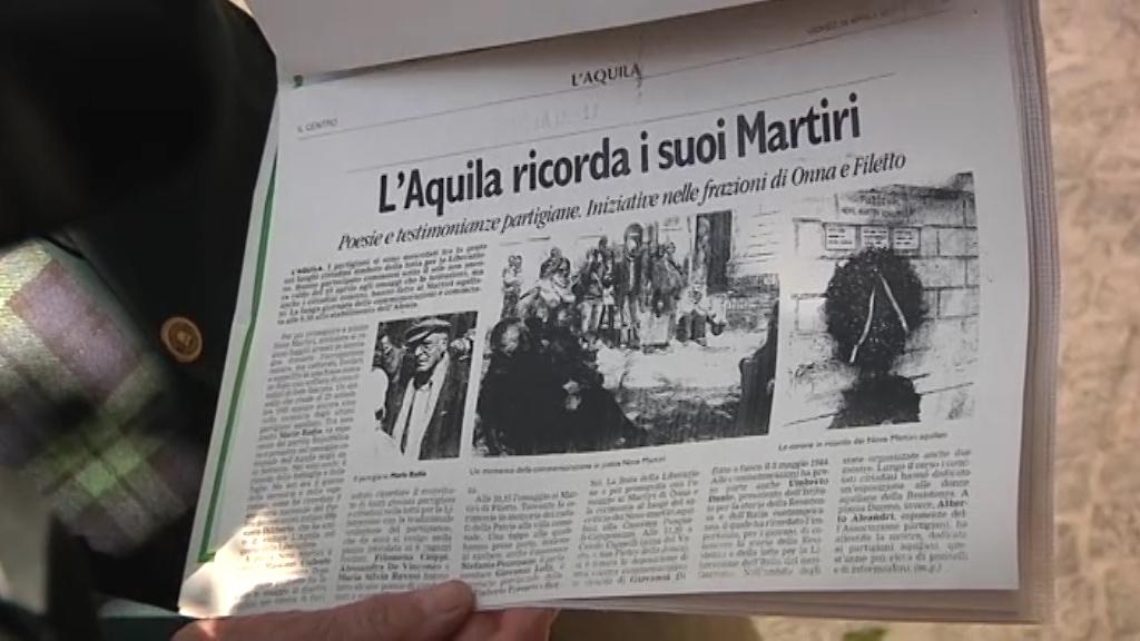 Festa della liberazione: L'Aquila ricorda i 9 martiri