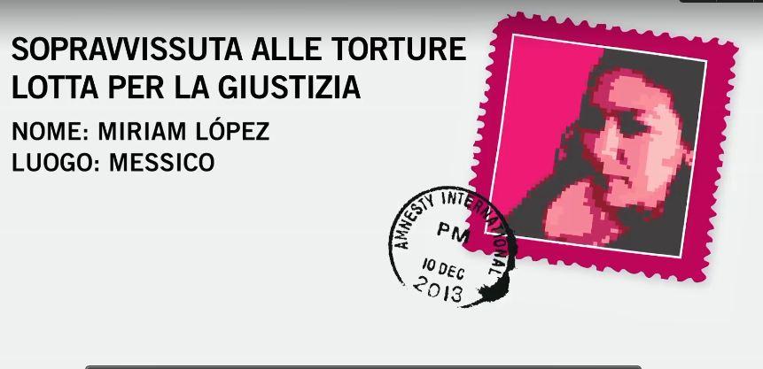 Miriam, sopravvissuta alle torture lotta per la giustizia