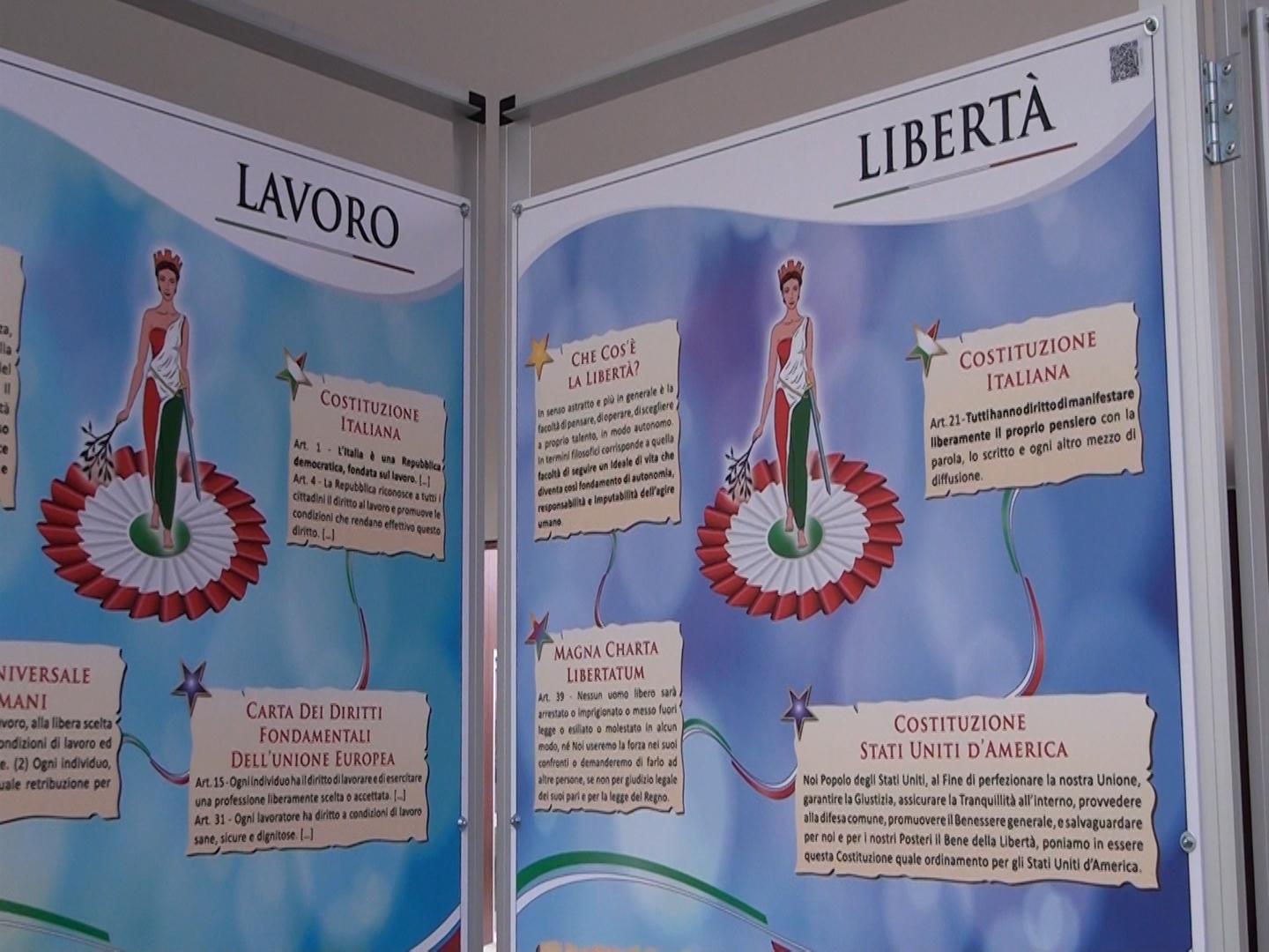 I Valori della Costituzione in mostra