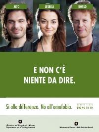 Sì alle differenze. No all'omofobia