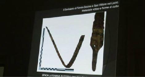 Su spada di San Vittore la più antica incisione della parola Roma